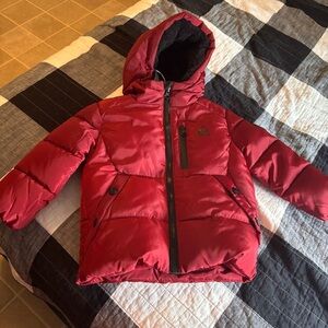 Reebok Red Puffer Jacket